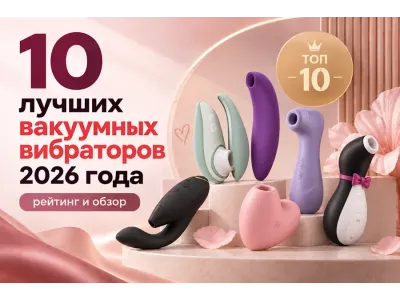 10 лучших вакуумных вибраторов 2026 года: рейтинг и обзор