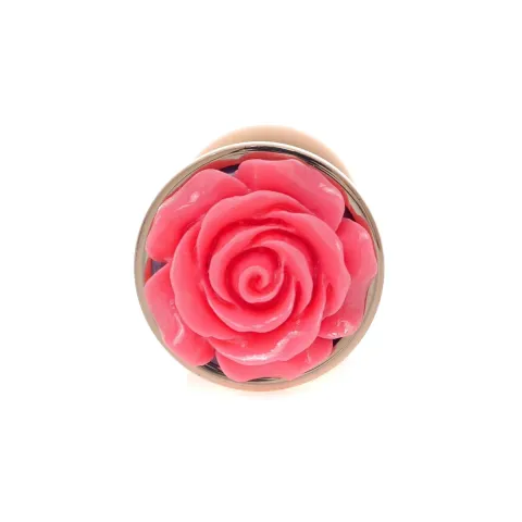 Анальная пробка — B-Series HeavyFun Jewellery, красно-золотистая