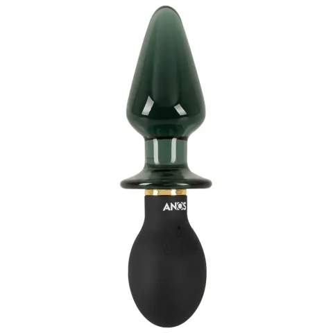 Анальний стимулятор - ANOS Double-Ended Butt Plug With Vibration