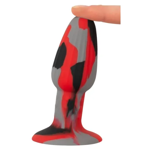 Анальна пробка - Anos Tricolour Butt Plug