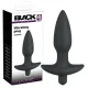 Анальна пробка - Black Velvet Vibrating Plug Medium