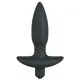 Анальная пробка — Black Velvet Vibrating Plug Small