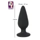Анальная пробка — Black Velvets Heavy Plug Medium