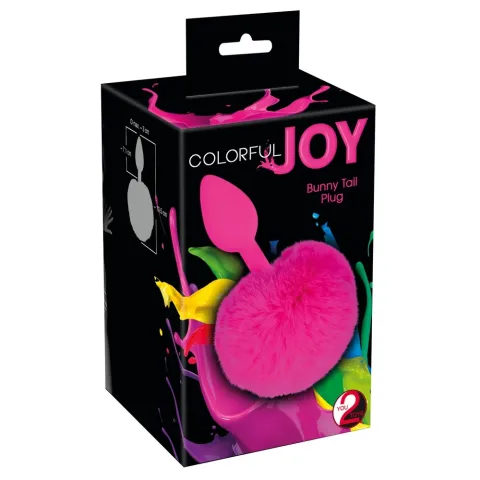 Анальна пробка - Colorful Joy Bunny T