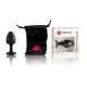 Анальная пробка Dorcel Geisha Plug Diamond XL с шариком внутри, создает вибрации, максимальный диаметр 4,5