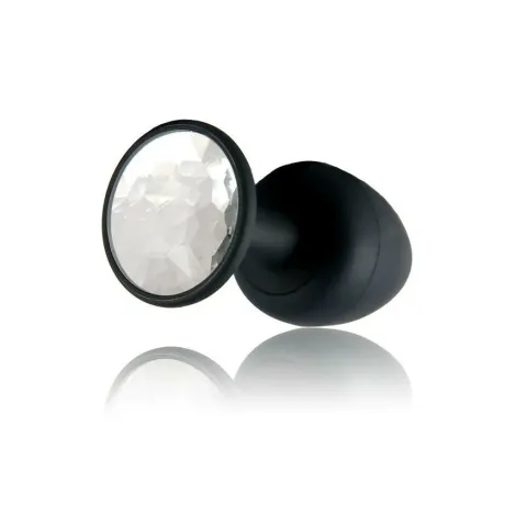 Анальная пробка Dorcel Geisha Plug Diamond XL с шариком внутри, создает вибрации, максимальный диаметр 4,5
