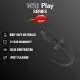 Анальна пробка - Erospace Wild Play Anal Plug With Tail C3