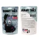 Анальная пробка FeelzToys — Bunny Tails Butt Plug, черная