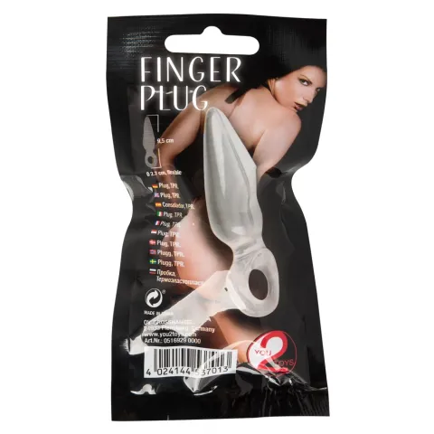 Анальна пробка - Finger Plug