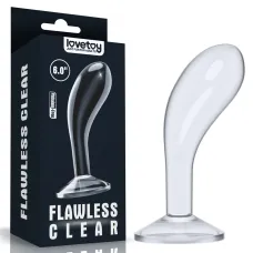 Анальна пробка - Flawless Clear Prostate Plug 6