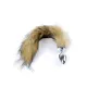 Анальна пробка - Fox Tail Brown, XL