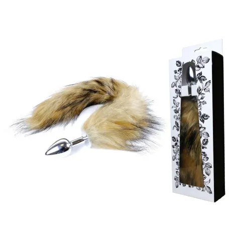 Анальна пробка - Fox Tail Brown XL