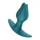 Анальная пробка Fun Factory BOOTIE FEM Bottle Green в форме бутона, диаметр 2,9 см, тонкий ограничитель
