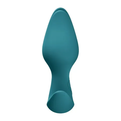 Анальная пробка Fun Factory BOOTIE FEM Bottle Green в форме бутона, диаметр 2,9 см, тонкий ограничитель