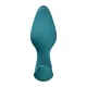 Анальная пробка Fun Factory BOOTIE FEM Bottle Green в форме бутона, диаметр 2,9 см, тонкий ограничитель