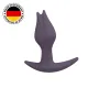 Анальная пробка Fun Factory BOOTIE FEM, фиолетовая, в форме бутона, диаметр 2,9 см, тонкий ограничитель