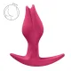 Анальна пробка Fun Factory BOOTIE FEM Raspberry, у вигляді бутона, діаметр 2,9 см, тонкий обмежувач