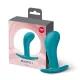 Анальна пробка Fun Factory BOOTIE L Aquamarine, діаметр 3,8 см, тонкий обмежувач