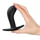 Анальная пробка Fun Factory BOOTIE L Black, диаметр 3,8 см, тонкий ограничитель