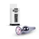 Анальна пробка - Jewellery Dark Silver Long Plug Pink