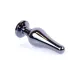 Анальна пробка - Jewellery Dark Silver Long Plug Light Blue