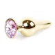 Анальна пробка - Jewellery Gold BUTT PLUG- Rose