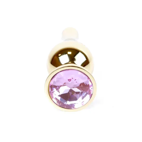 Анальна пробка - Jewellery Gold BUTT PLUG- Rose