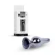 Анальна пробка - Jewellery Dark Silver BUTT PLUG- Black
