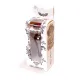 Анальна пробка - B-Series HeavyFun Jewellery Dark Silver, червона