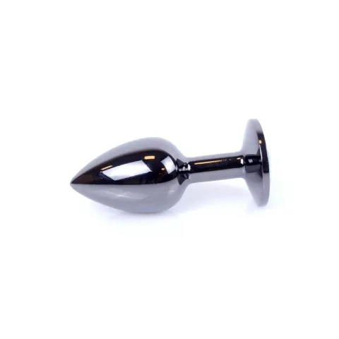 Анальная пробка — Jewellery Dark Silver Plug Pink