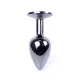 Анальная пробка — Jewellery Dark Silver Plug Pink