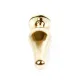 Анальна пробка - Jewellery Gold Long Plug Green