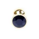 Анальна пробка - Jewellery Gold Plug Black