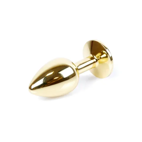 Анальна пробка - Jewellery Gold Plug Dark Blue