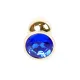 Анальна пробка - Jewellery Gold Plug Dark Blue