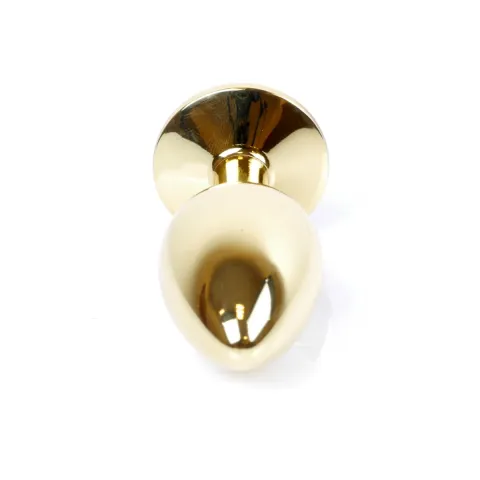 Анальна пробка - Jewellery Gold Plug Dark Blue