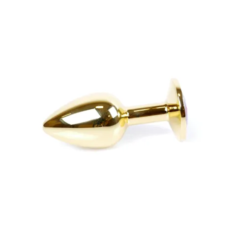 Анальна пробка - Jewellery Gold Plug Pink