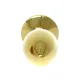 Металлическая анальная пробка — Plug-Jewellery Gold PLUG ROSE — красная
