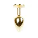 Анальна пробка - Jewellery Gold Plug Light Pink