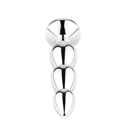 Анальная пробка — металлическая анальная пробка «Jewellery» № 1