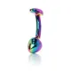 Анальна пробка - Jewellery Multicolour Curved Plug L