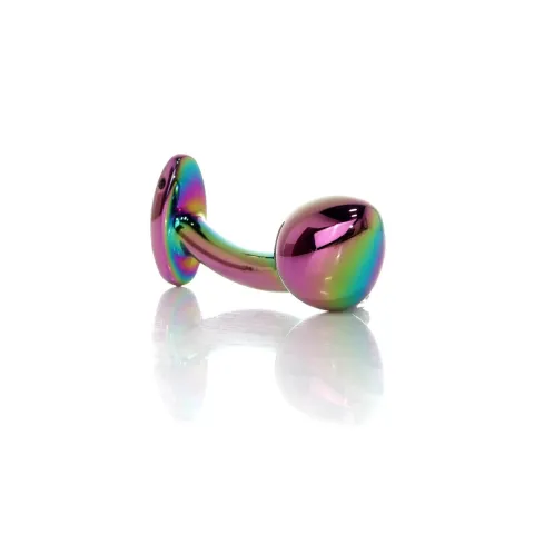 Анальна пробка - Jewellery Multicolour Curved Plug L