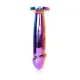 Анальна пробка - Jewellery Multicolour Penis Plug Clear M