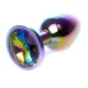 Анальна пробка - Jewellery Multicolour Plug Clear