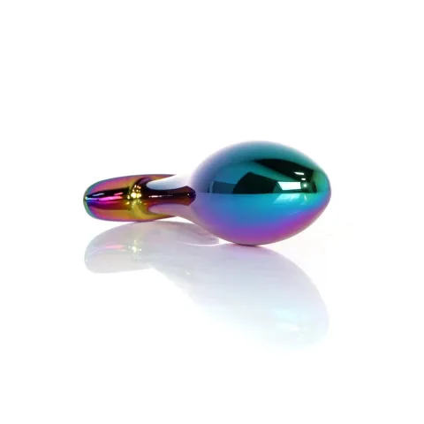 Анальная пробка — Jewellery, разноцветная пробка, прозрачная, размер L