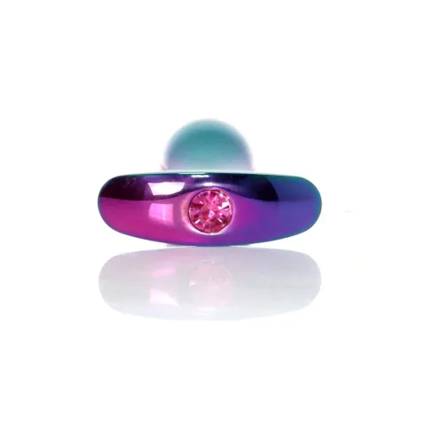 Анальна пробка - Jewellery Multicolour Plug Pink M
