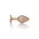 Анальна пробка - Jewellery Pearl Gold Plug Clear M