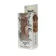 Анальна пробка - Jewellery Pearl Gold Plug Clear M