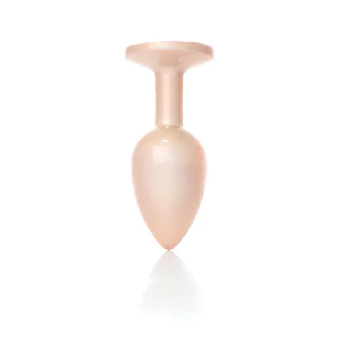 Анальна пробка - Jewellery Pearl Gold Plug Clear S