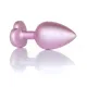 Анальная пробка — Jewellery Pearl Pink Heart Plug Clear L